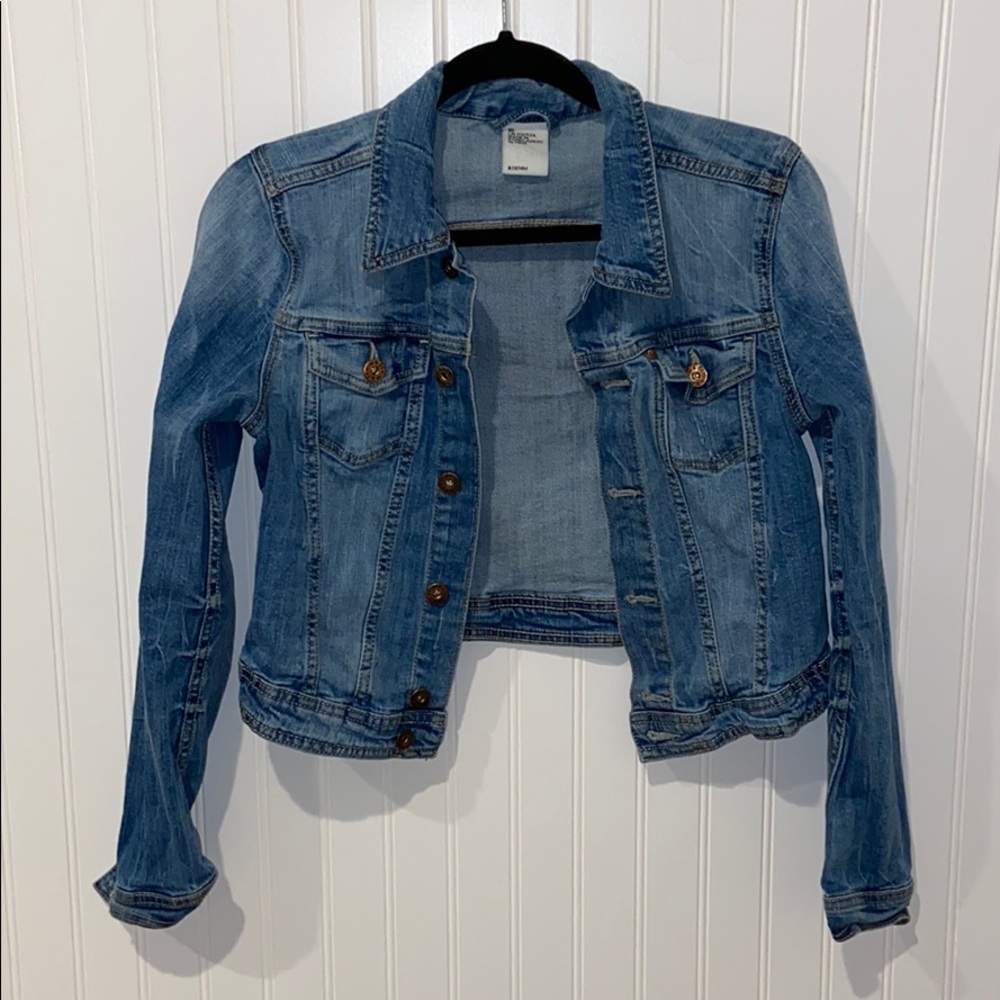 H&M Denim/Jean Jacket Women Size 40/Small